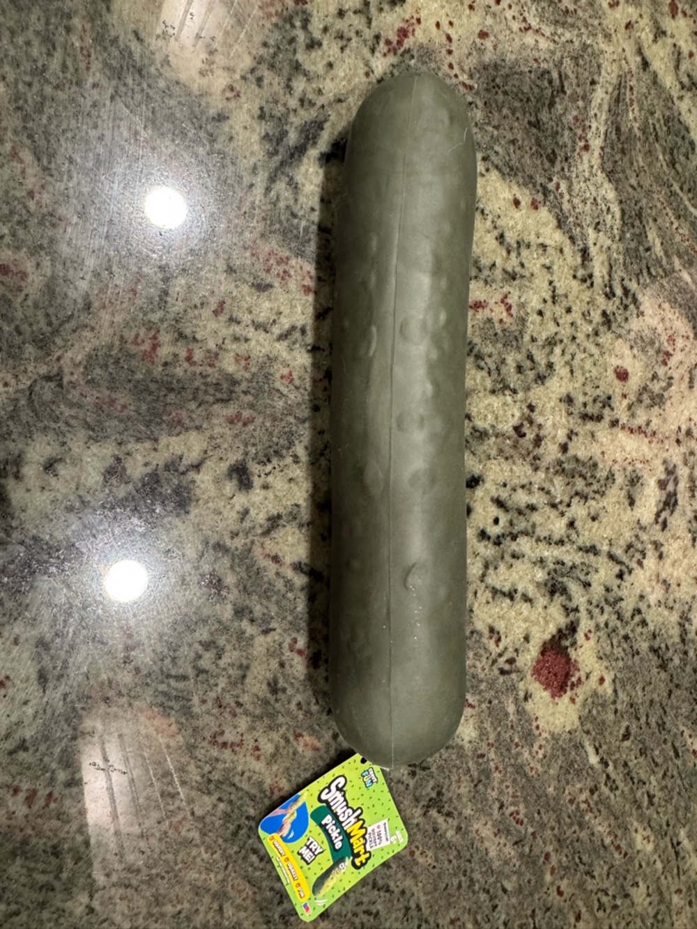 Smushmart Squishy Toy - Giant Pickle